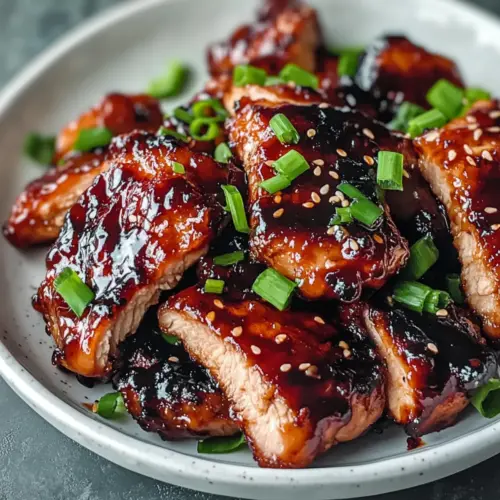 Sweet & Sticky Chinese BBQ Chicken