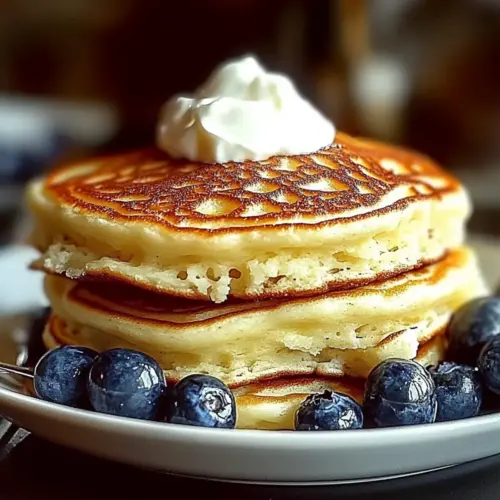 Flourless Cottage Cheese Pancakes