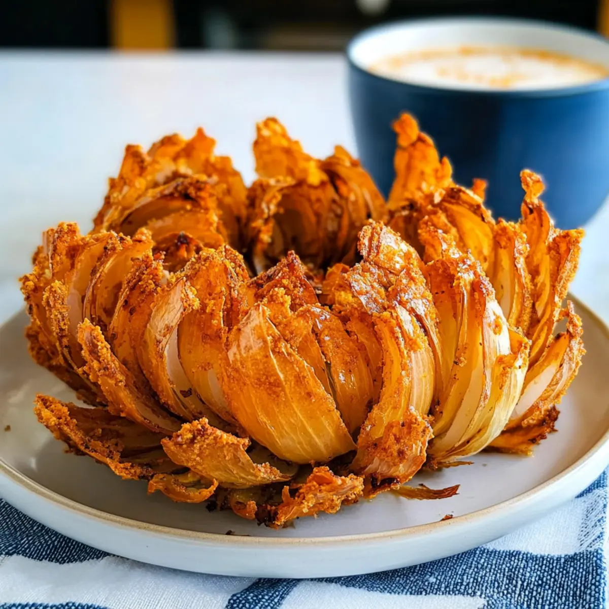 Air Fryer Blooming Onion