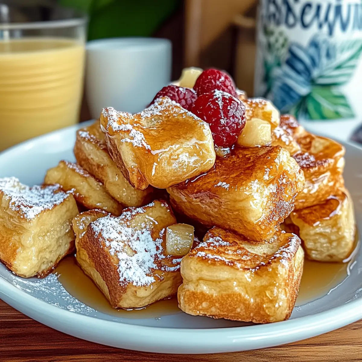 Hawaiian Roll French Toast