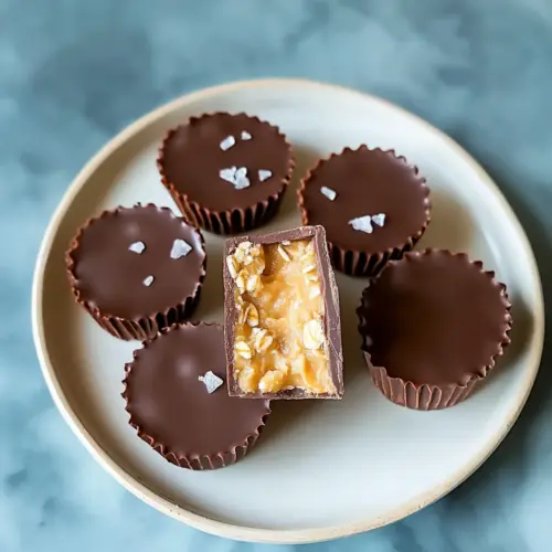 No-Bake Peanut Butter Oat Cups
