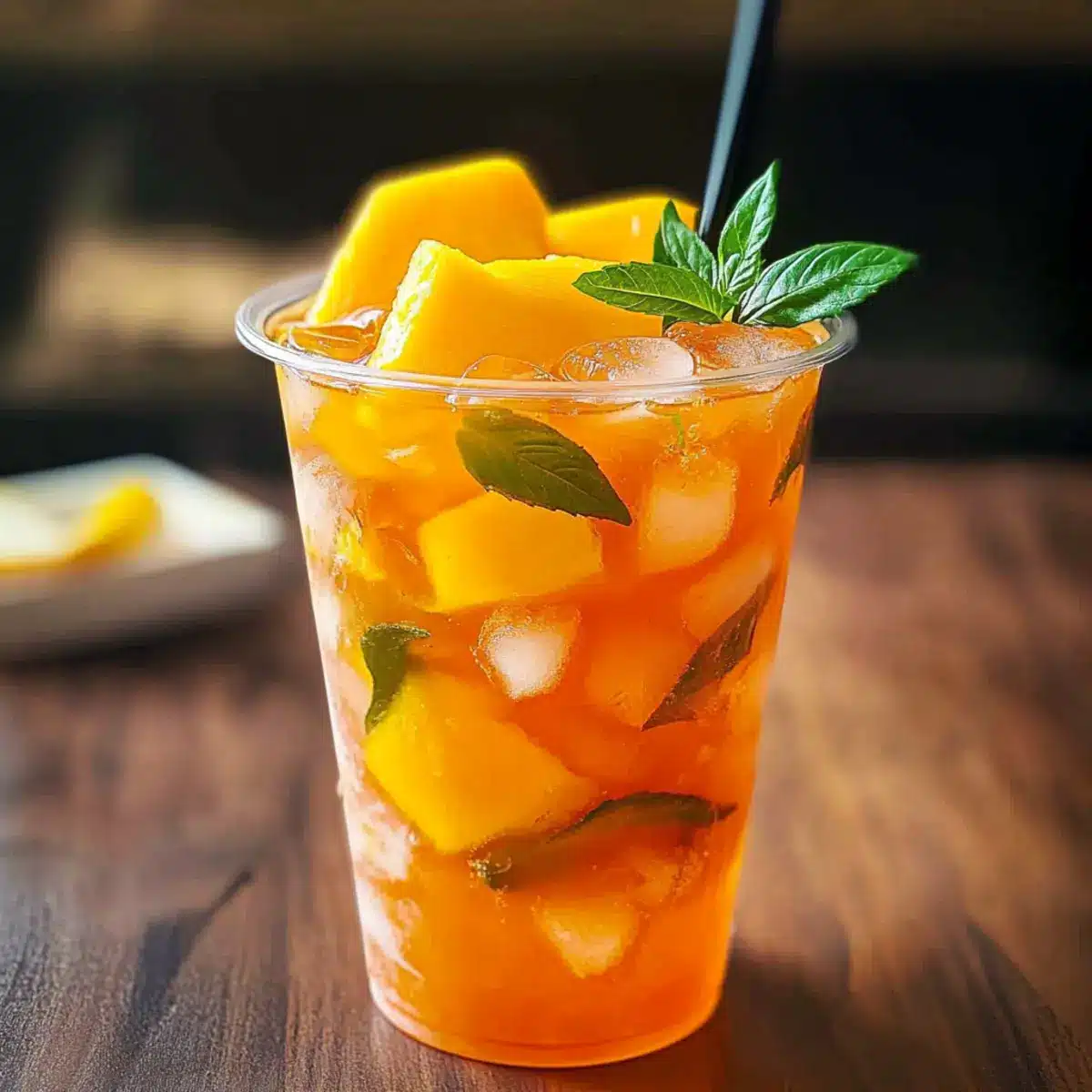 Mango Iced Tea