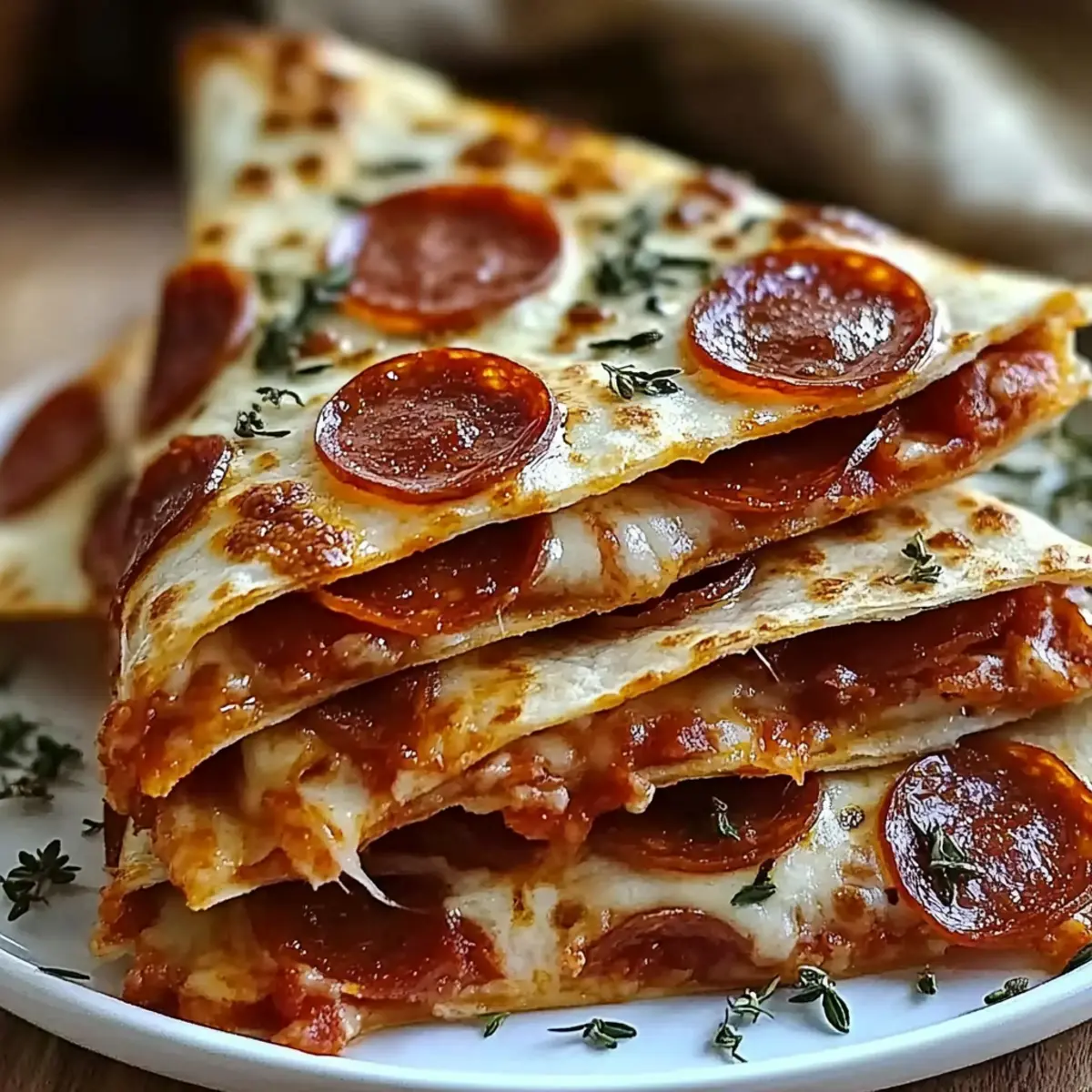 Pepperoni Pizzadillas