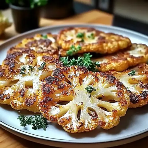 Crispy Baked Cauliflower Steaks