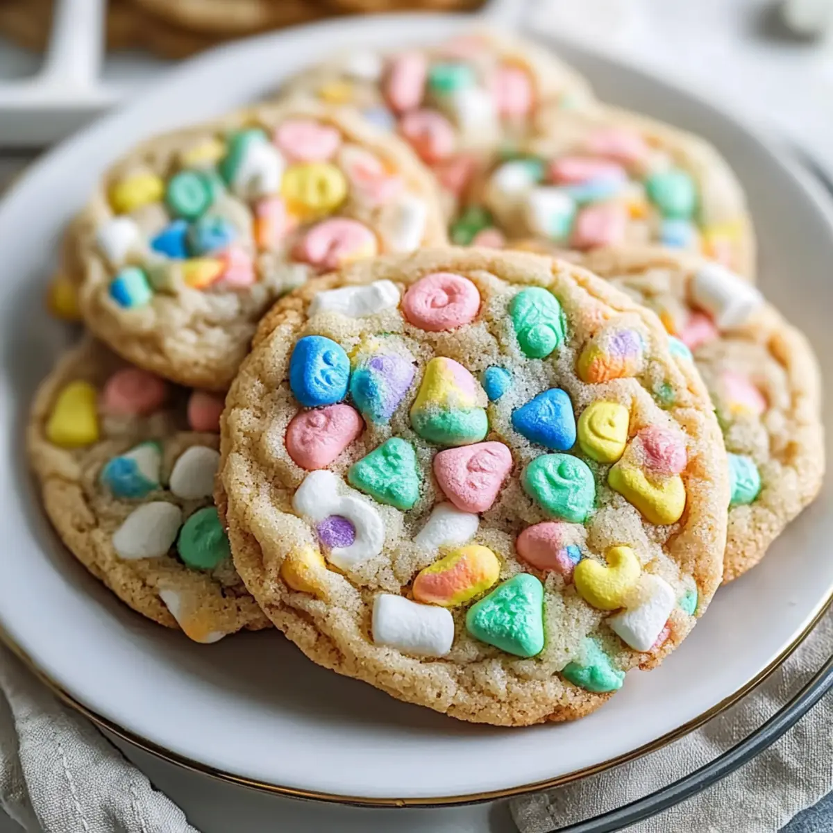 Lucky Charms Cookies