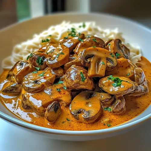 Hungarian Mushroom Paprikash