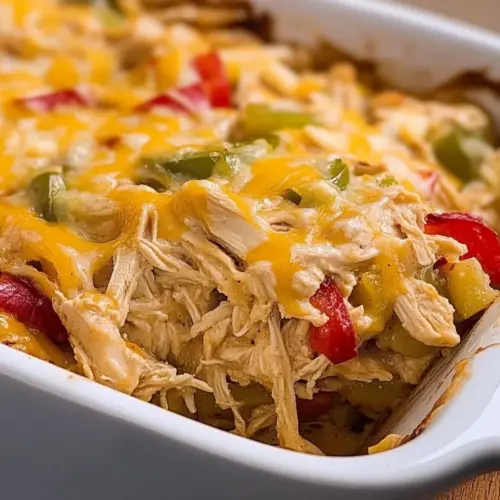 Chicken Fajita Casserole