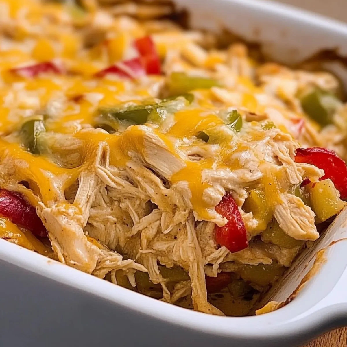 Chicken Fajita Casserole