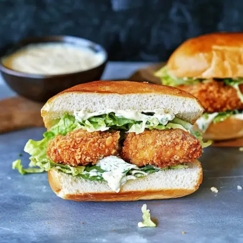 Crispy Chicken Caesar Sandwich