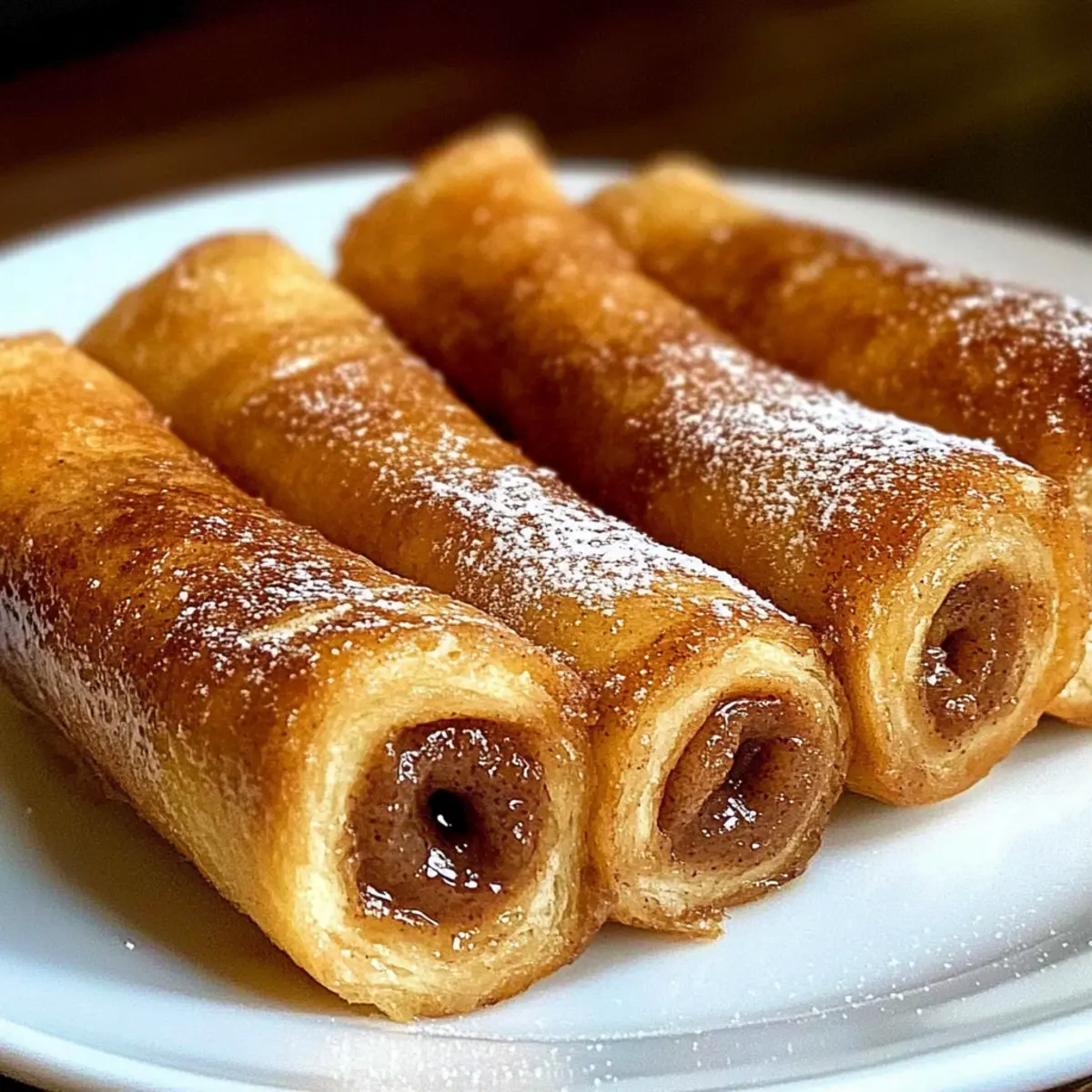 Cinnamon Roll French Toast Roll-Ups