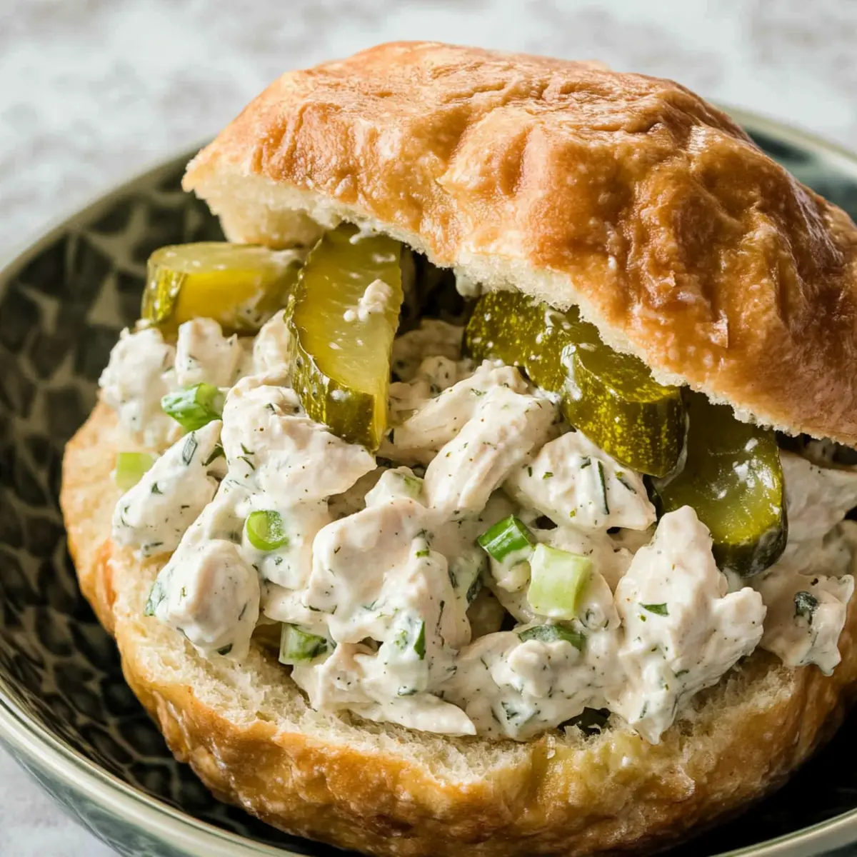 Dill Pickle Chicken Salad