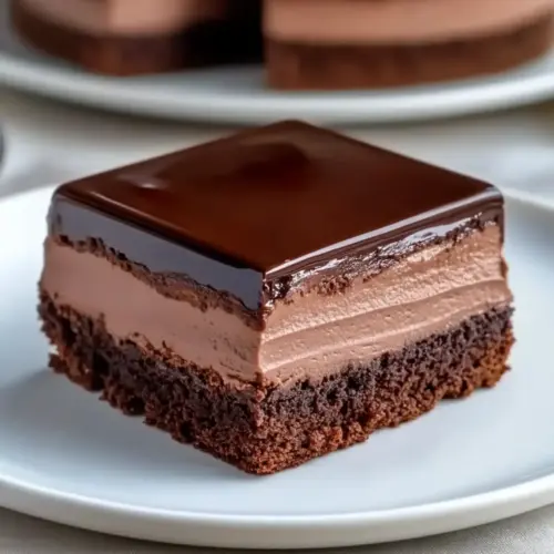 Chocolate Mousse Brownies