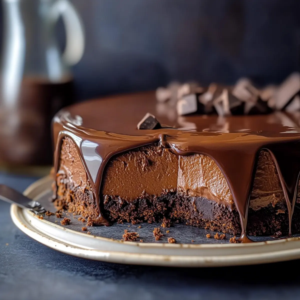 Ultimate Chocolate Cheesecake
