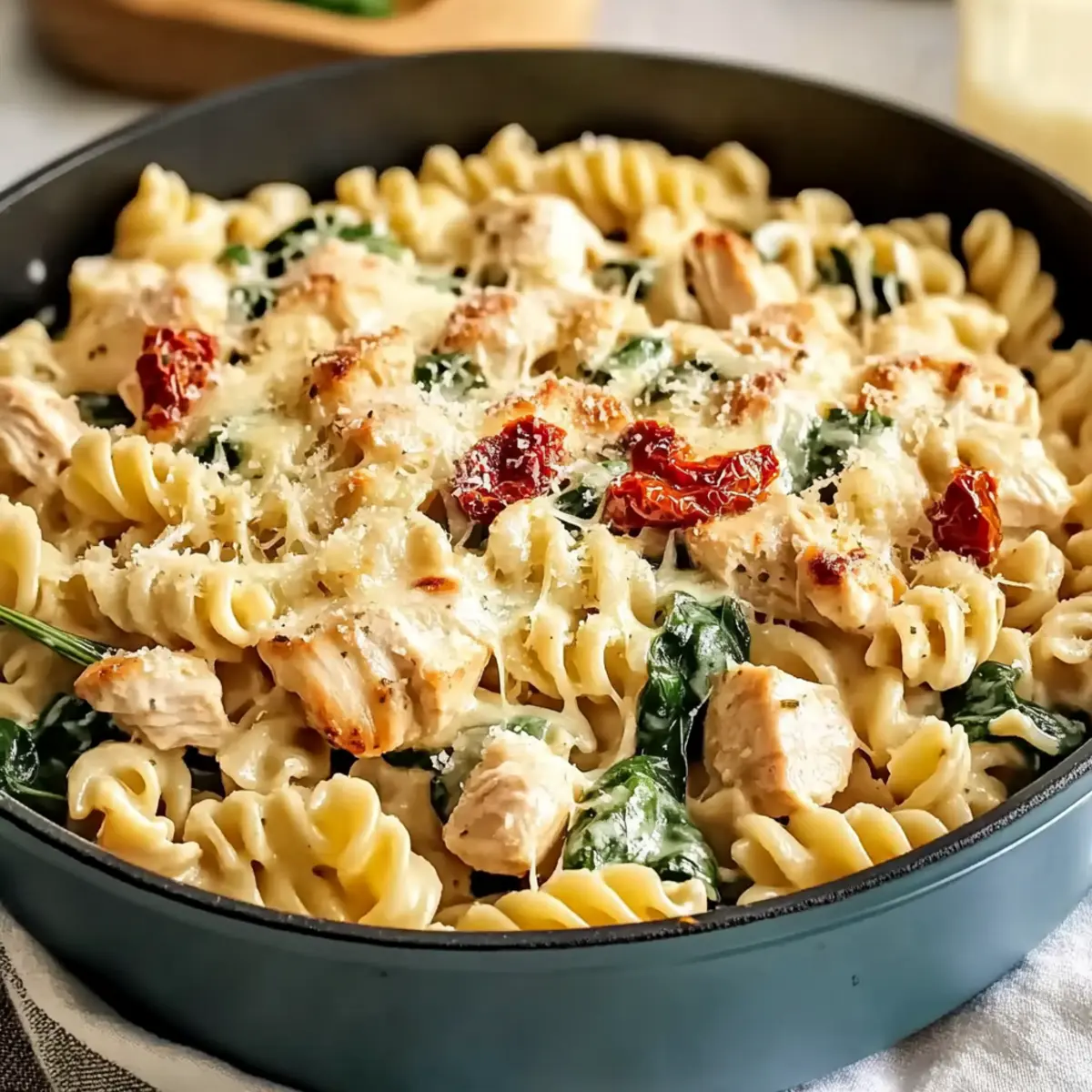 One-Pot Tuscan Chicken Pasta