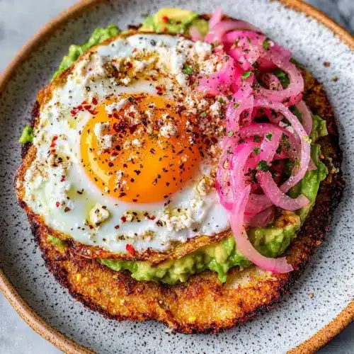 Crispy Feta Fried Eggs