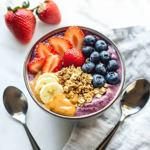 Peanut Butter Acai Bowl