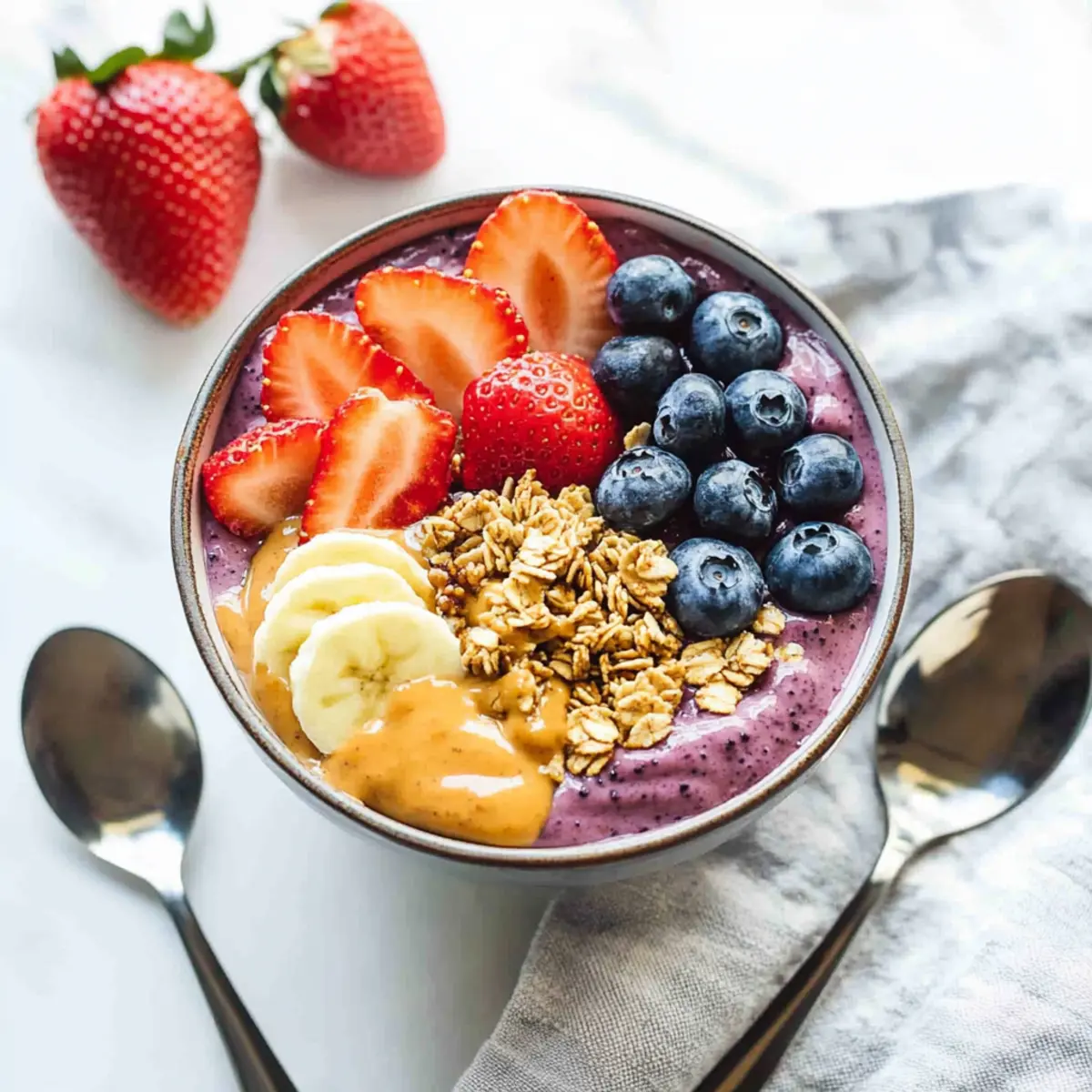 Peanut Butter Acai Bowl