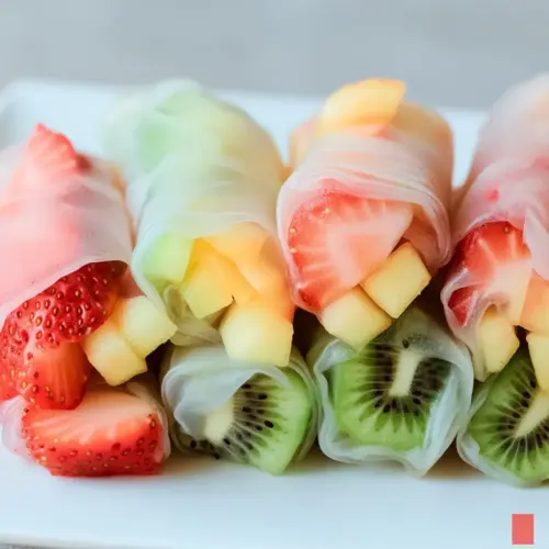 Fruit Spring Rolls