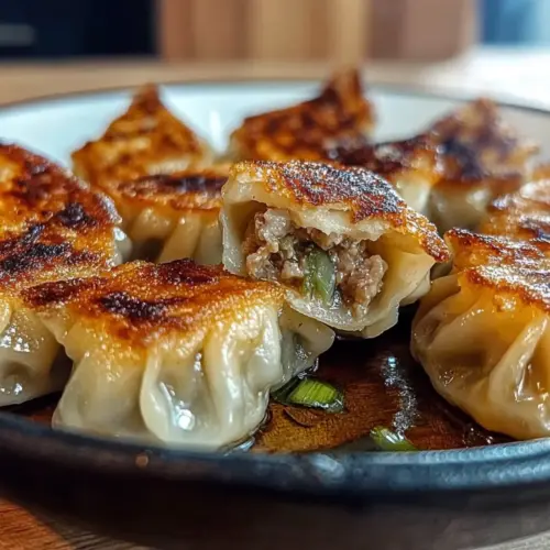 Crispy Pan-Fried Smash Dumplings