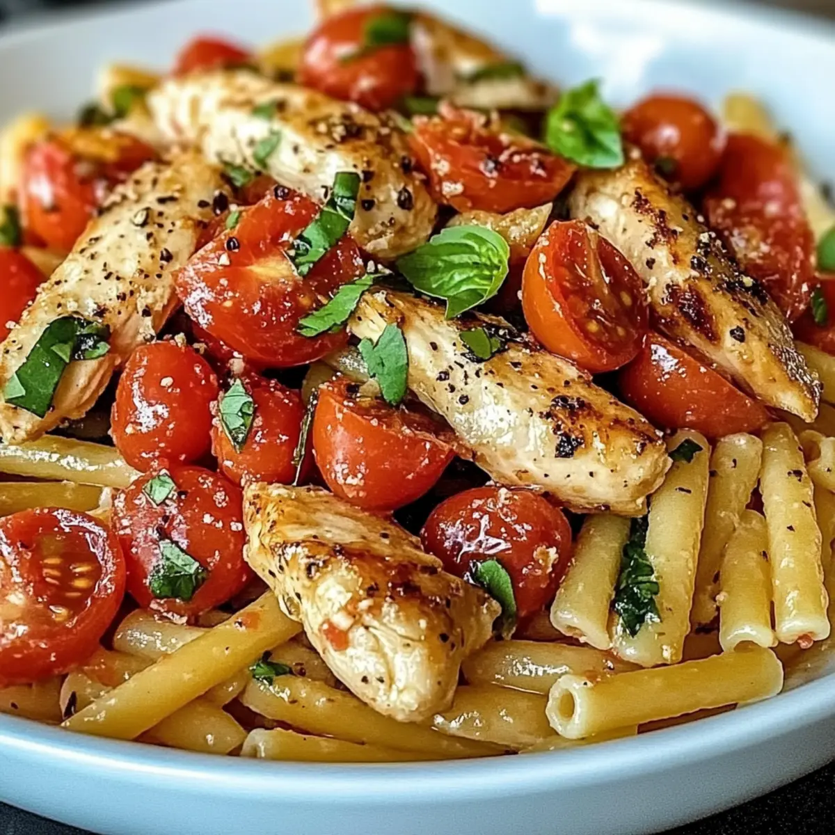 Bruschetta Chicken Pasta