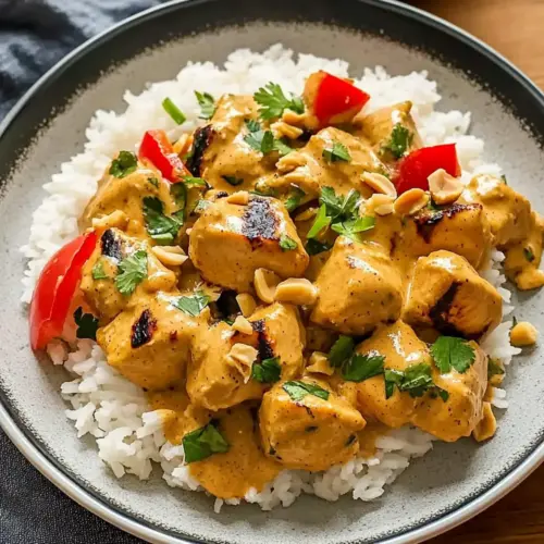 Thai Peanut Chicken in
