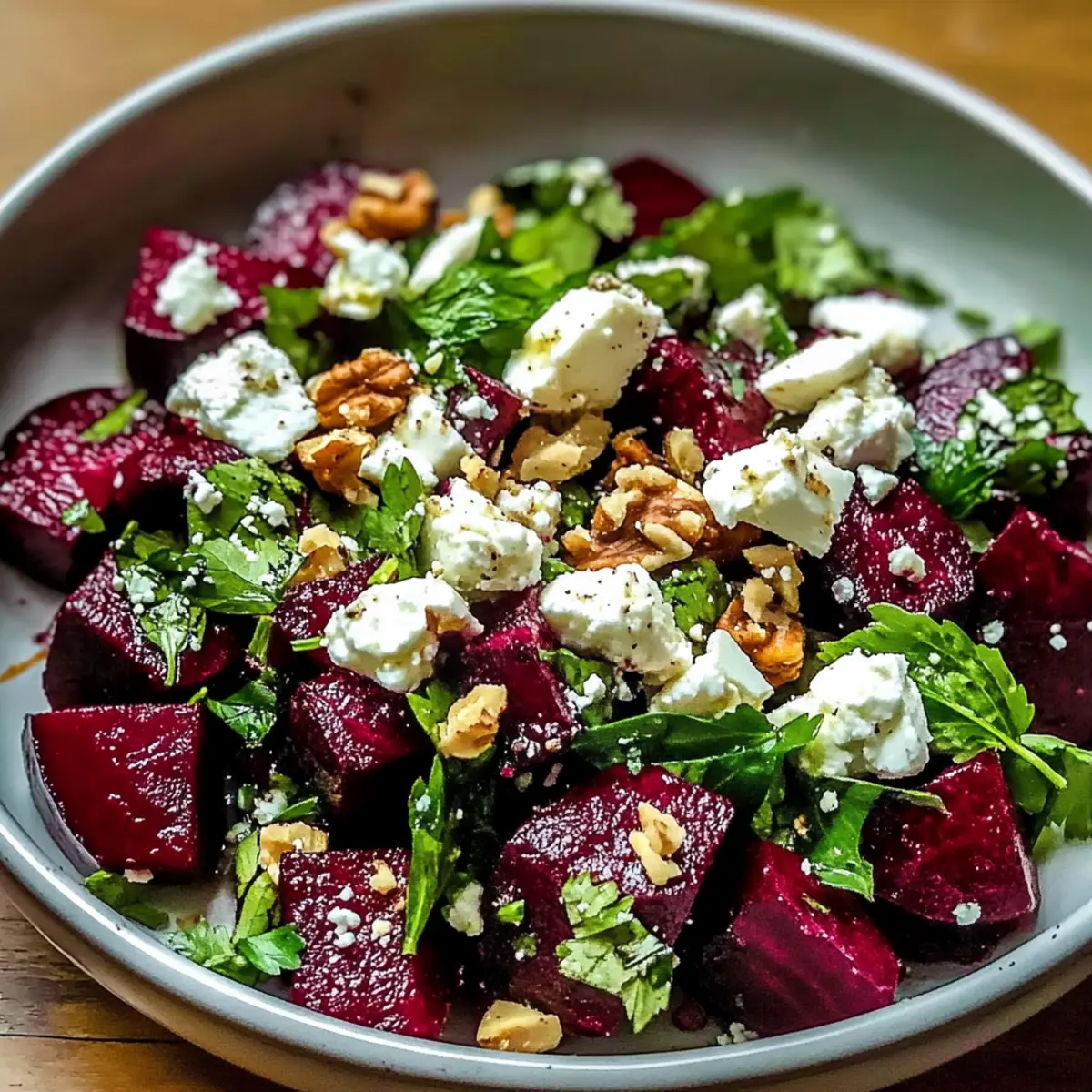 Beet Salad Feta Walnut