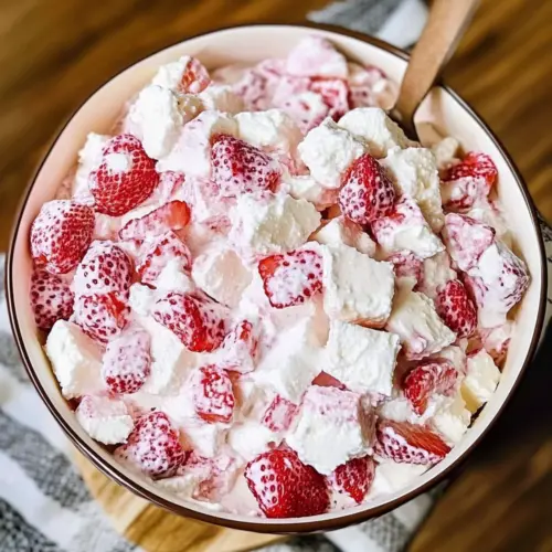 Strawberry Shortcake Fluff Salad