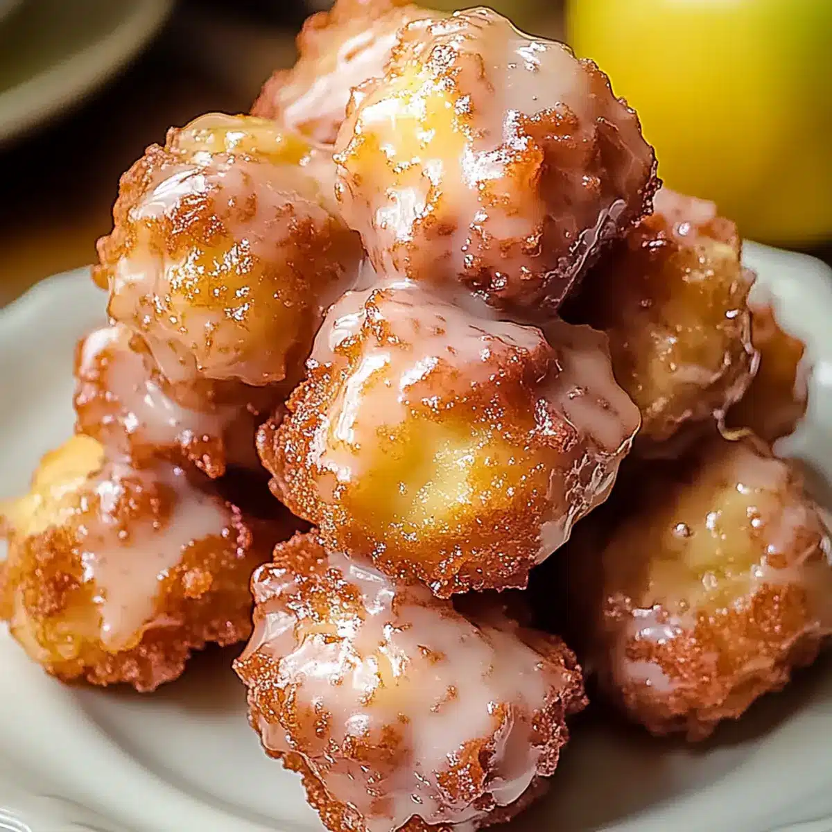 Apple Fritter Bites