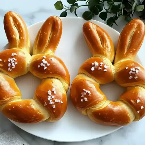Easter Bunny Soft Pretzels