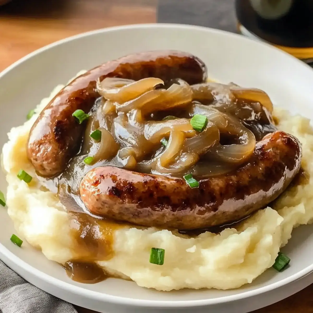 Irish Bangers and Mash