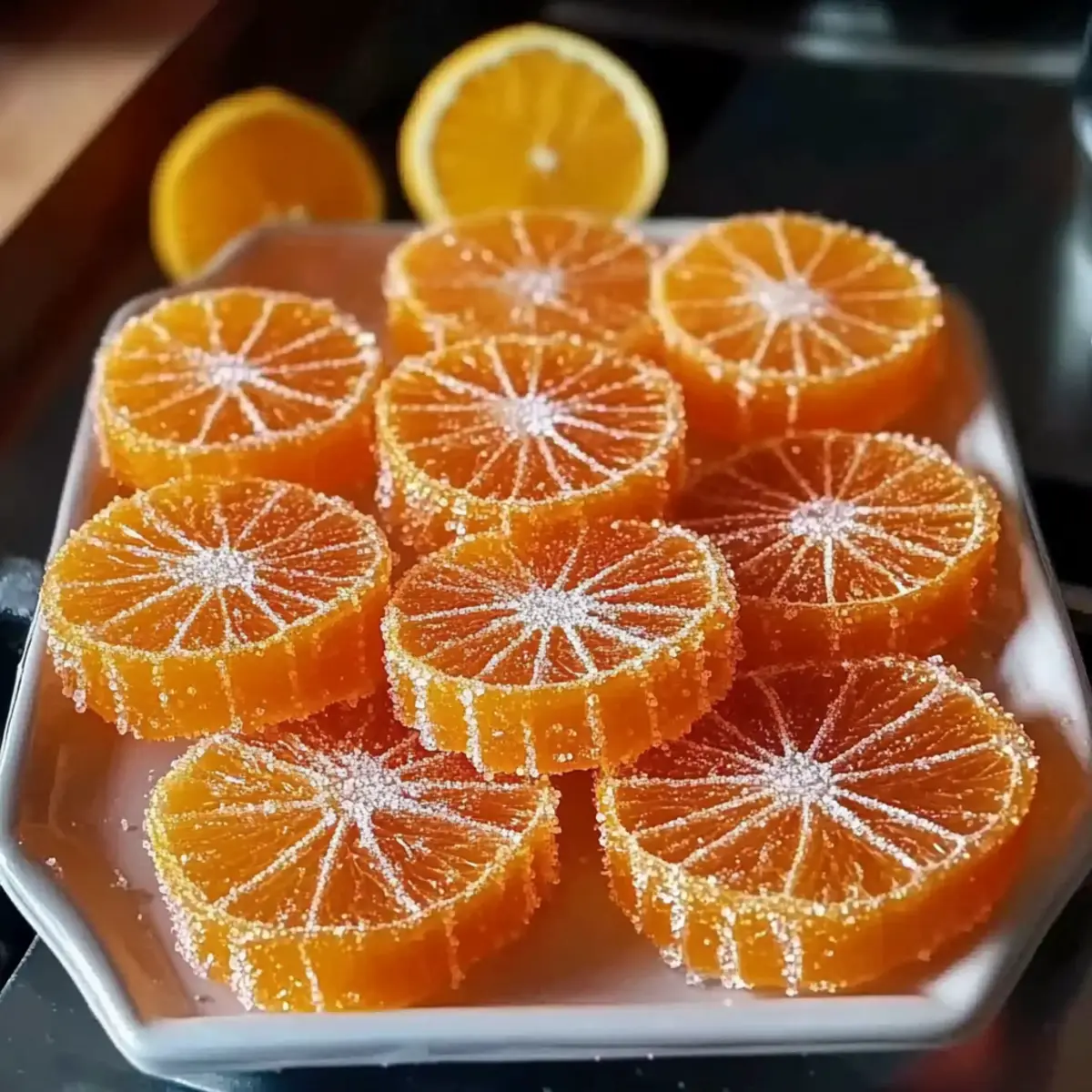 Homemade Orange Candy