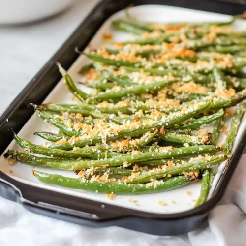 Roasted Parmesan Green Beans