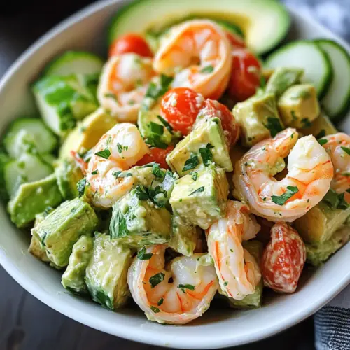 Avocado Shrimp Salad