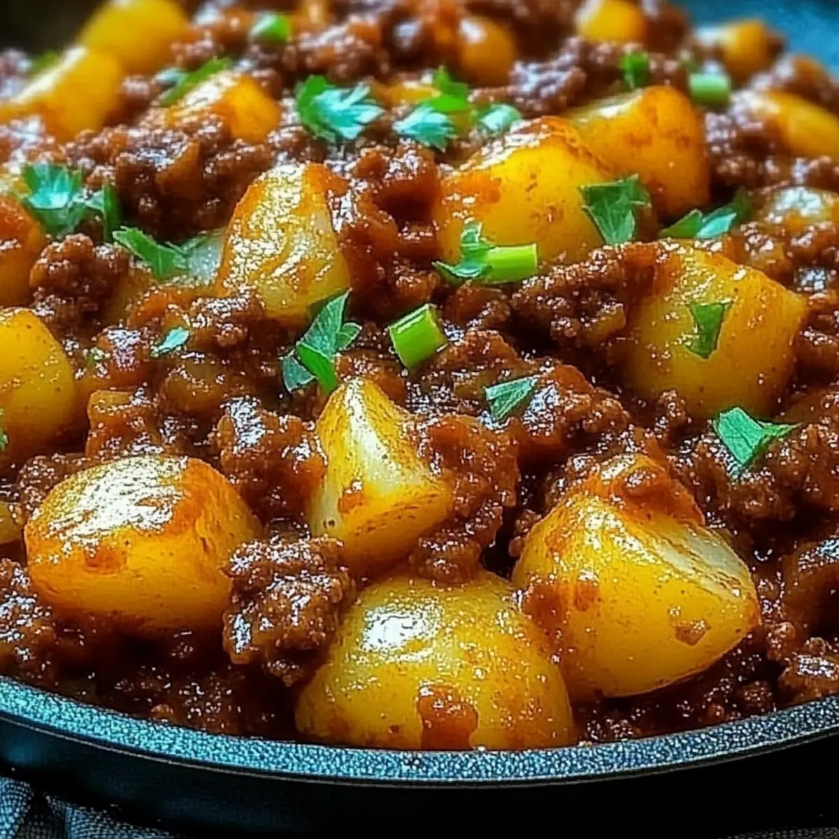 Sloppy Joe Potato Skillet