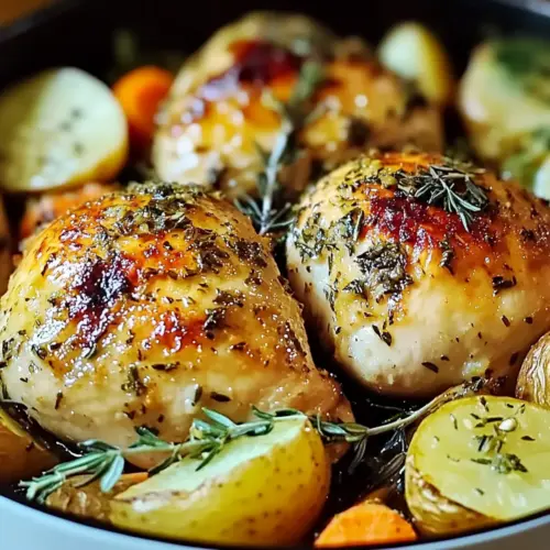 Easter Herb-Roasted Lemon Chicken