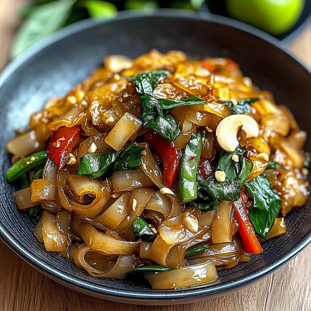 Street Style Thai Drunken Noodles