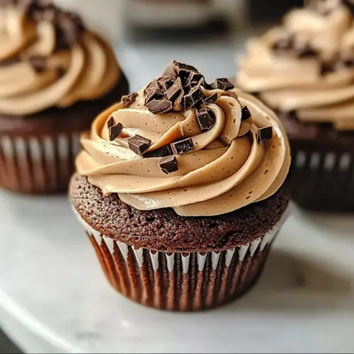 Espresso Cupcakes with Espresso Frosting