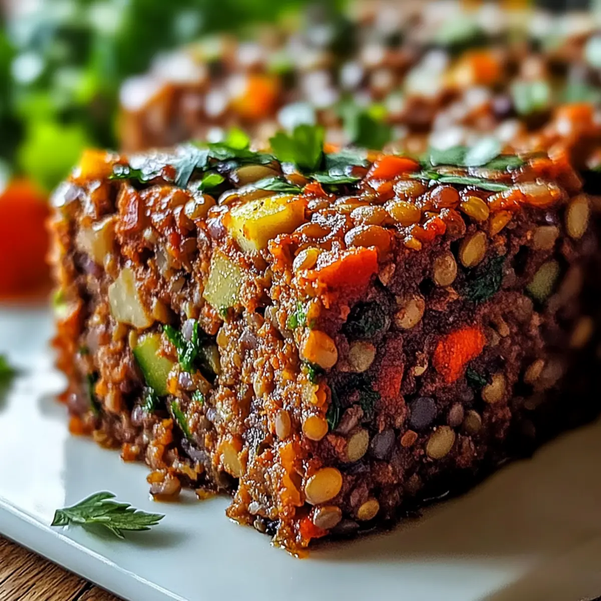 Lentil Meatloaf