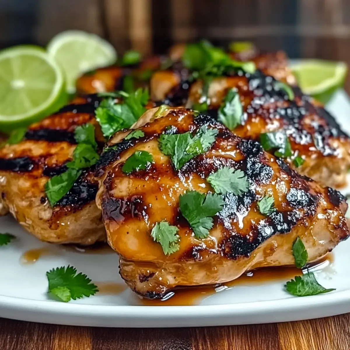 Grilled Spicy Honey Lime Chicken