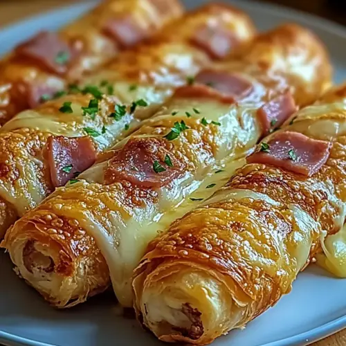 Ham and Cheese Sticks