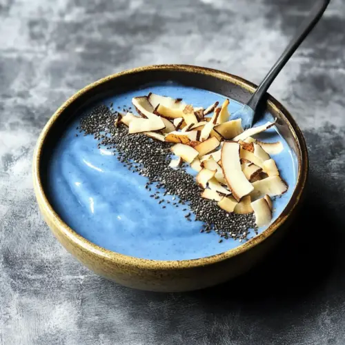 Blue Coconut Smoothie Bowl