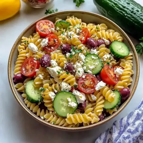 Traditional Greek Pasta Salad