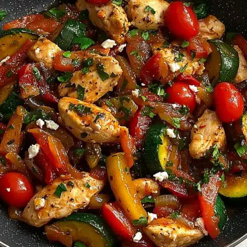 Mediterranean Chicken Stir Fry