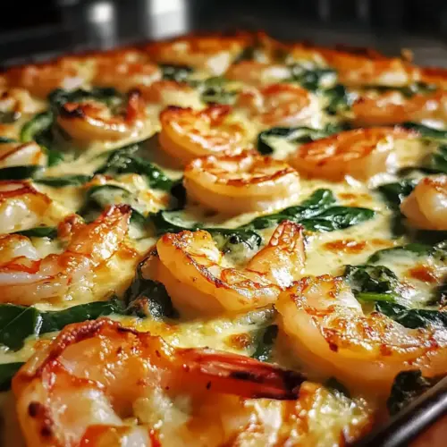 Low-Carb Shrimp Tuscan Bake