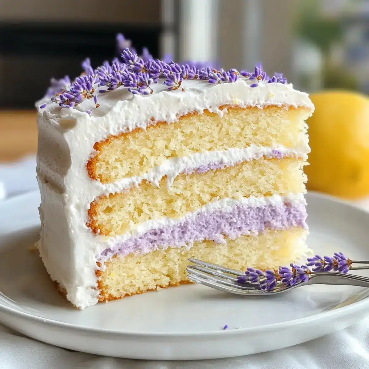 Lemon Lavender Cake