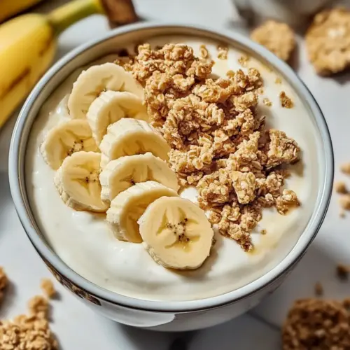 Banana Pudding with Greek Yogurt