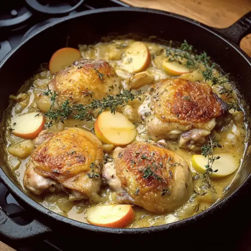 French Apple Cider Chicken