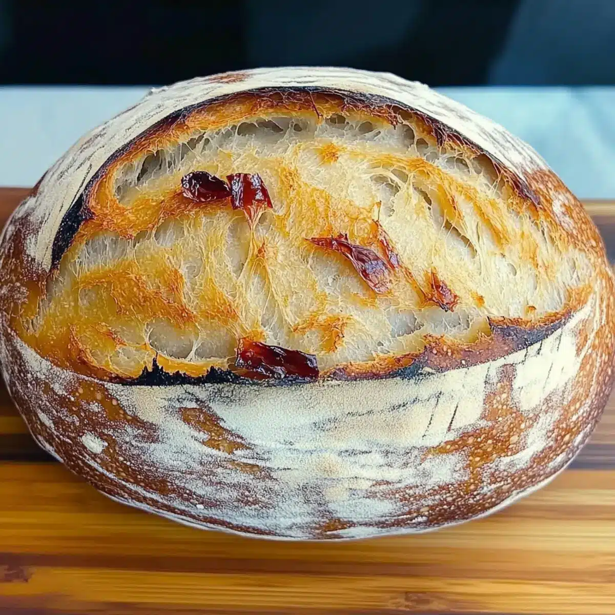 Gouda Hatch Chile Sourdough