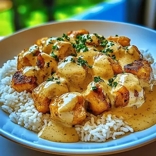 Smothered Chicken and Rice