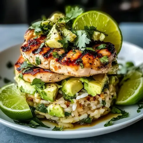Honey Lime Chicken Avocado